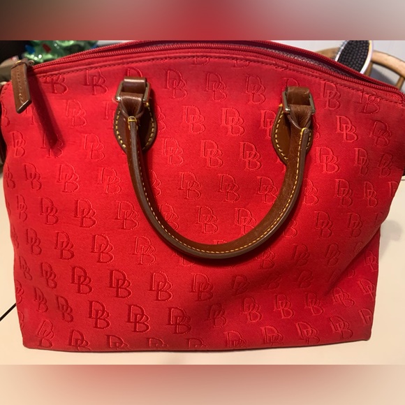 Dooney & Bourke Red Purse - Picture 3 of 7